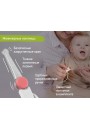 Набор маникюрный ROXY-KIDS детский 3в1: ножницы, пилочка, кусачки, коралловый